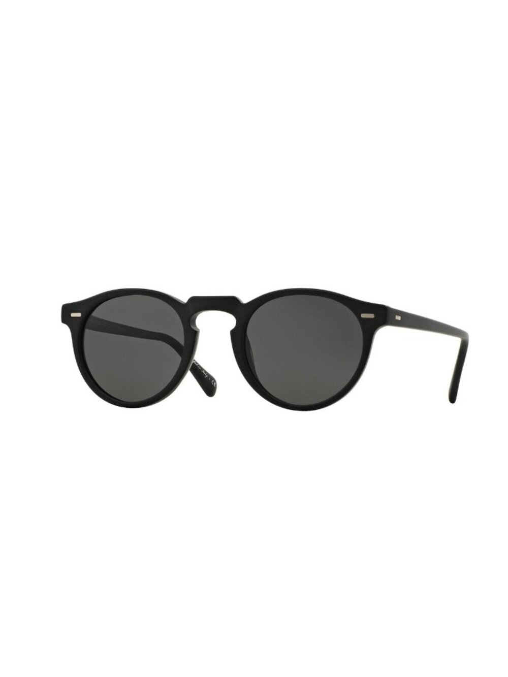 New Oliver Peoples Unisex Sunglasses Black Blue Lens Injected Frame OV5217S PECK